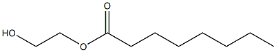 Poly(oxy-1,2-ethanediyl), alpha-(1-oxooctyl)-omega-         hydroxy-, EO 3-10 mol 化学構造式