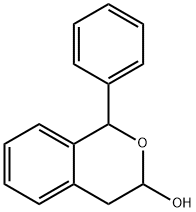 1H-2-Benzopyran-3-ol,3,4-dihydro-1-phenyl-(9CI) 化学構造式