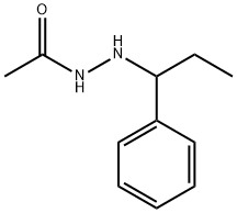 N'-(α-Ethylbenzyl)acetohydrazide Struktur