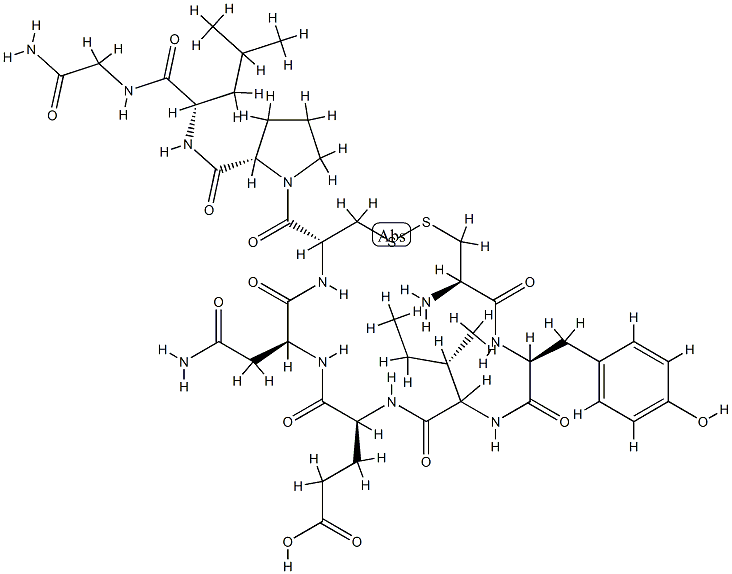 谷氨酸催产素, 4314-67-4, 结构式
