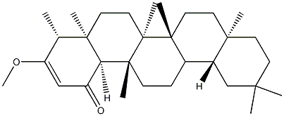 3-Methoxyfriedela-2-ene-1-one,43230-67-7,结构式