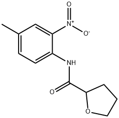 2-Furancarboxamide,tetrahydro-N-(4-methyl-2-nitrophenyl)-(9CI) Struktur