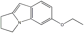 1H-Pyrrolo[1,2-a]indole,7-ethoxy-2,3-dihydro-(9CI) 结构式