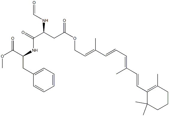 视黄醇甲酰基天冬氨酸酯,442662-22-8,结构式