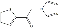 4H-1,2,4-Triazole,4-(2-thienylacetyl)-(9CI) 化学構造式