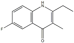 4(1H)-Quinolinone,2-ethyl-6-fluoro-3-methyl-(9CI) Structure