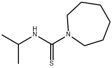 1H-Azepine-1-carbothioamide,hexahydro-N-(1-methylethyl)-(9CI) Struktur