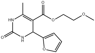 5-Pyrimidinecarboxylicacid,4-(2-furanyl)-1,2,3,4-tetrahydro-6-methyl-2-oxo-,2-methoxyethylester(9CI)|