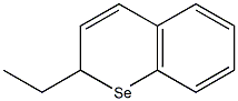 2H-1-Benzoselenin,2-ethyl-(9CI) Struktur