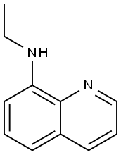 8-Quinolinamine,N-ethyl-(9CI) Struktur