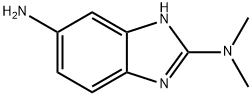 1H-Benzimidazole-2,5-diamine,N2,N2-dimethyl-(9CI) 化学構造式