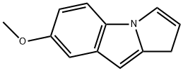 1H-Pyrrolo[1,2-a]indole,7-methoxy-(9CI) 化学構造式