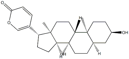 3-表蟾毒灵 结构式