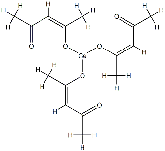 tris(pentane-2,4-dionato-O,O')germanium 结构式