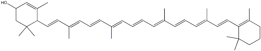 ZEINOXANTHIN 结构式