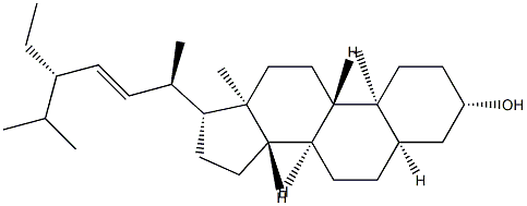 (22E,24S)-22,23-Didehydro-24-ethyl-5α-cholestan-3β-ol|