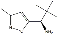 5-Isoxazolemethanamine,-alpha--(1,1-dimethylethyl)-3-methyl-,(-alpha-R)-(9CI) 化学構造式