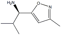 5-Isoxazolemethanamine,3-methyl--alpha--(1-methylethyl)-,(-alpha-R)-(9CI),473733-33-4,结构式