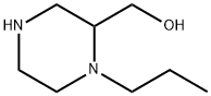2-Piperazinemethanol,1-propyl-(9CI) Struktur