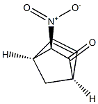 Bicyclo[2.2.1]hept-5-en-2-one, 3-nitro-, (1R,3R,4S)-rel- (9CI) 结构式