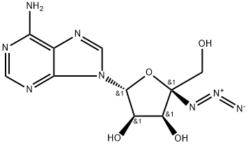 4'-C-Azidoadenosine Structure