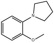 Pyrrolidine, 1-(2-Methoxyphenyl)- 结构式