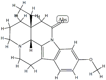 Eburnamonine, 11-methoxy-|