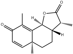 481-07-2 (3R)-3aβ,5,5a,9bα-Tetrahydro-3,5aα,9-trimethylnaphtho[1,2-b]furan-2,8(3H,4H)-dione