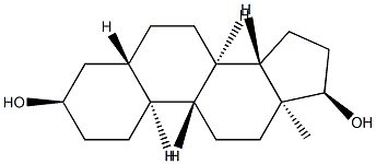 5α-Estrane-3α,17α-diol 结构式