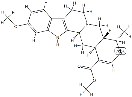 四叶萝芙灵, 482-94-0, 结构式