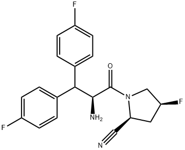 地格列汀,483369-58-0,结构式