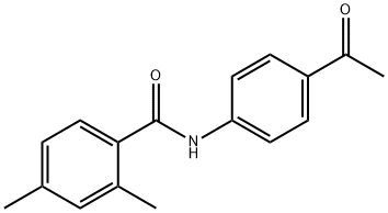 N-(4-acetylphenyl)-2,4-dimethylbenzamide|