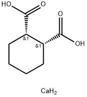 1,2-Cyclohexanedicarboxylic acid, calcium salt (1:1), (1R,2S)-rel-
 Structure