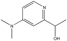 2-Pyridinemethanol,4-(dimethylamino)-alpha-methyl-(9CI) 化学構造式