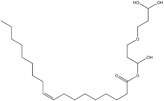 oleic acid, monoester with oxybis(propanediol) Struktur