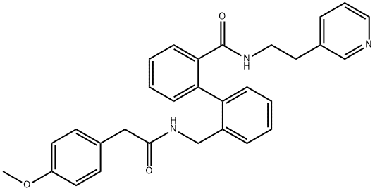 AVE 0118 hydrochloride 结构式