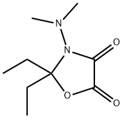 4,5-Oxazolidinedione,3-(dimethylamino)-2,2-diethyl-(9CI),500360-25-8,结构式