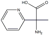 2-Pyridineaceticacid,alpha-amino-alpha-methyl-(9CI) Struktur