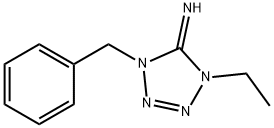 5H-Tetrazol-5-imine,1-ethyl-1,4-dihydro-4-(phenylmethyl)-(9CI) 结构式