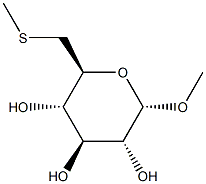 알파-D-글루코피라노사이드,메틸6-S-메틸-6-티오-(9CI)