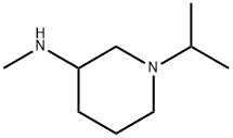 3-Piperidinamine,N-methyl-1-(1-methylethyl)-(9CI) Struktur