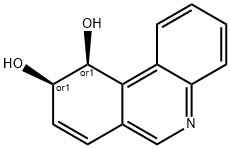9,10-Phenanthridinediol, 9,10-dihydro-, (9R,10S)-rel- (9CI) 化学構造式