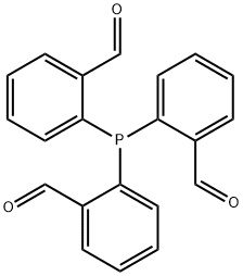 三(2-甲醛)三苯基膦, 50777-83-8, 结构式