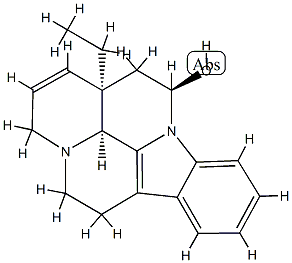 14,15-二脱氢异埃那胺,50838-11-4,结构式