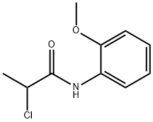 2-chloro-N-(2-methoxyphenyl)propanamide 结构式