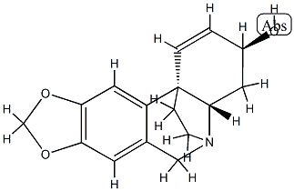 [5R,13β,19R,(+)]-1,2-Didehydrocrinan-3β-ol Structure