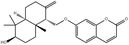 法尼斯淝醇A,511-33-1,结构式