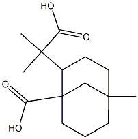 511-83-1 1-Carboxy-α,α,5-trimethylbicyclo[3.3.1]nonane-2-acetic acid