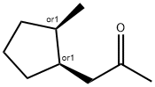 2-Propanone, 1-[(1R,2R)-2-methylcyclopentyl]-, rel- (9CI) Struktur