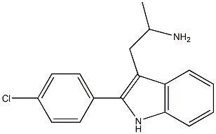 52018-88-9 2-(p-Chlorophenyl)-α-methyl-1H-indole-3-ethanamine